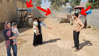 Parisa's construction on new land: A bright future with the help of her fiancé Ali