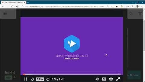 Sparkol VideoScribe Mastery Zero To Hero In VideoScribe | Udemy course Preview