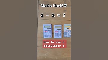 How to use a calculator (not!)  #shorts
