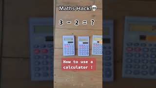 How to use a calculator (not!)  #shorts screenshot 3