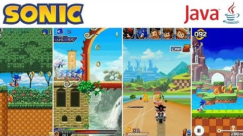 Sonic Games for Java Mobile