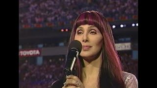 Watch Cher Star Spangled Banner video