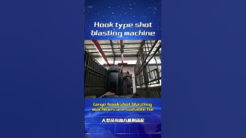 Hook type shot blasting machine achieves efficient cleaning #shotblastingmachine