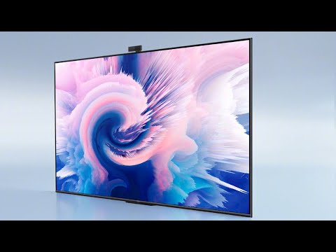 Huawei Smart Screen SE TV with HarmonyOS features narrow bezels and a head camera #Shorts