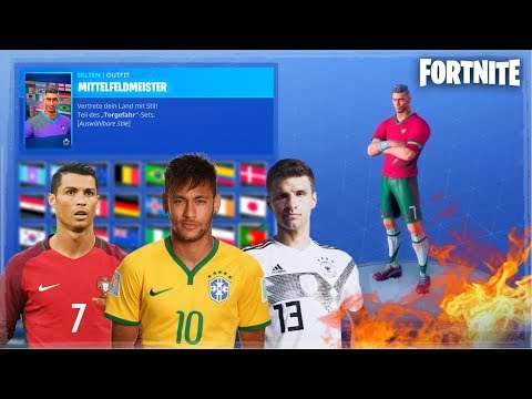 NEUE WM SKINS🔥 Ronaldo, Neymar oder Müller!?🔥🔴Live ...