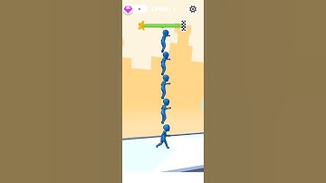 Human Tower😮😬😁 All Level Gameplay. Android / ios : Fun E Game. #shorts #funny #game