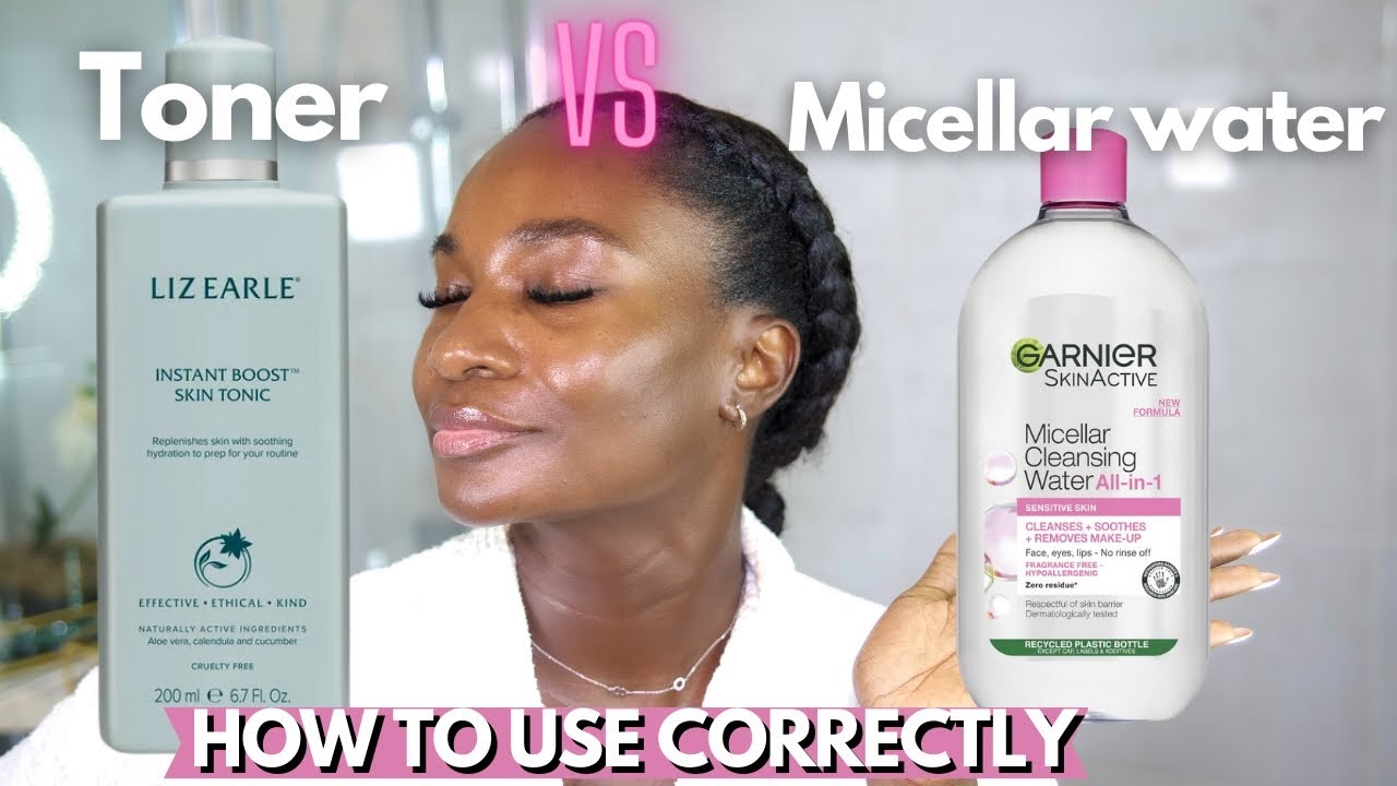 HOW TO USE MICELLAR & TONER TOGETHER | between micellar water & toner -