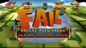 Crash Bash in Spyro: Year of the Dragon