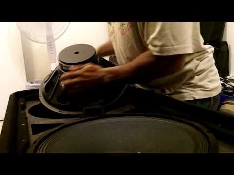 Installing Metal Top Hats on Peavey PV215 speakers