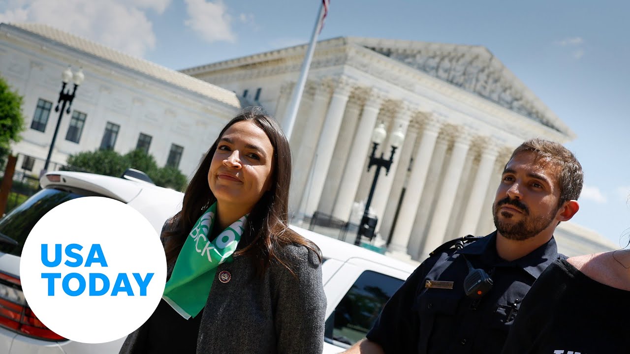 Rep. Ocasio-Cortez, other Dems arrested during abortion rights protest | USA TODAY