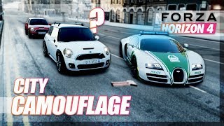 Forza Horizon 4 - CITY CAMOUFLAGE with a CHALLENGE!