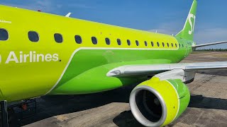 S7 Airlines Embraer 170 | Flight from Tomsk to Novosibirsk