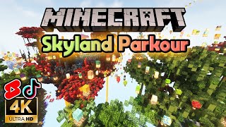 30 minutes of clean Minecraft parkour (No Falls, Full Daytime, Download in description)