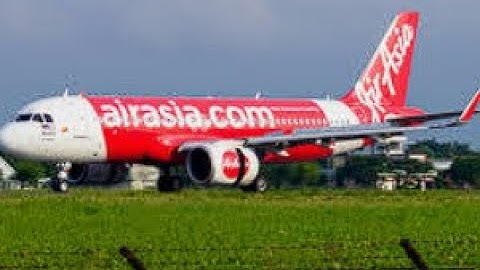 AIR-ASIA AIRLINES A320-NEO FLIGHT from  MANILA to TAIPEI ,TAIWAN @InFlightTutorial-ci6lg