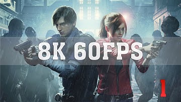 Resident Evil 2 Remake 8K ULTRA Settings [8K 60FPS] No. 1 | RTX Titan SLI (NVLink) | ThirtyIR