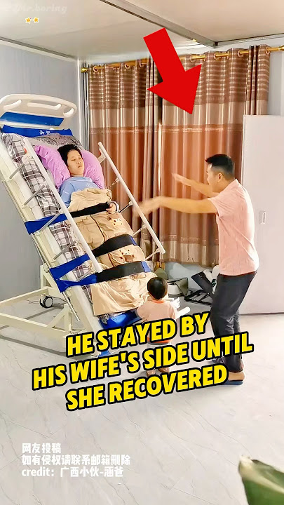 Download lagu He stayed by his wife's side until she recovered.#love #shorts