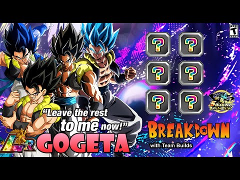 LR STR Gogeta Blue Breakdown w. Team Builds (GLB 5 Year Anniversary) | Dragon Ball Z Dokkan Battle