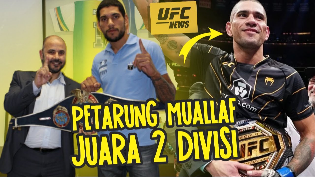 Alex Pereira Petarung Muallafjuara Divisi Ufc Dan Kickboxing Youtube