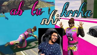 #carryminati New GTA 5 race with #choco #potato #itsaang #swishy #daddy #gareeb