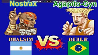 Street Fighter II': Champion Edition - Nostrax vs Agapito-Gyn FT5