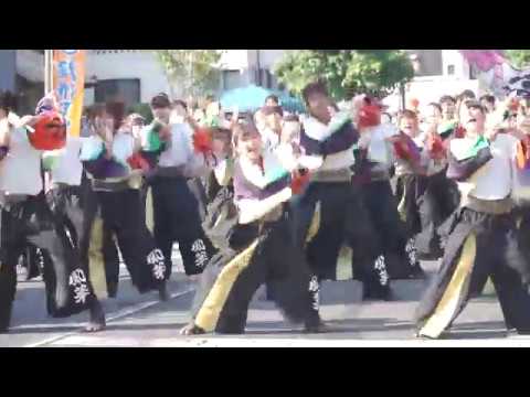 銭形よさこい2018 上市会場 香川大学よさこい連 風華