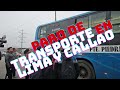 PARO de TRANSPORTE en LIMA y CALLAO: así se vive las protestas este lunes 6 de octubre
