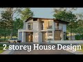 Quick Run: 2 Storey, 4 Bedroom Modern House Design (166 Sqm)