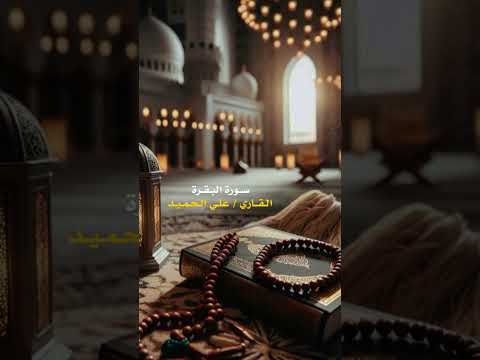 سورة البقرة القاري علي الحميد اكسبلور المصحف تيك توك لايك تصميمي حالات واتس