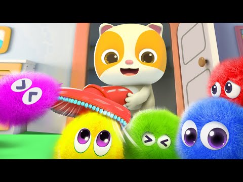 Buttons Song | Robot Cleaner Song | Good Habits | Nursery Rhymes & Kids Songs | Mimi and Daddy
