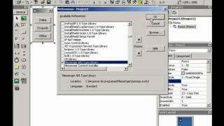 Make MSN Status in vb 6.0