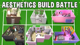 MEGA Aesthetics Bedroom BuildOff CHALLENGE!