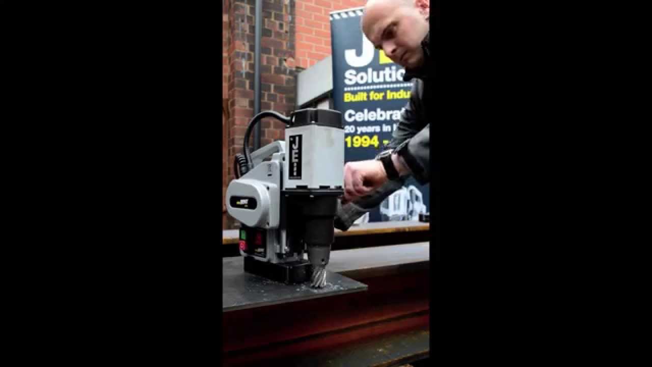 Compact Automatic Feed Portable Magnetic Drilling Machine - JEI MiniBeast Auto