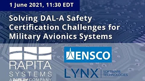 Webinar: Solving DAL-A Safety Certification Challe...