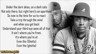 Eric B. & Rakim - In the Ghetto (Lyrics)