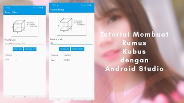 Tutorial Membuat Rumus Kubus dengan Android Studio - Rumus Bangun Ruang Part 1