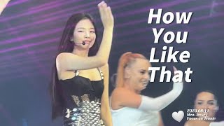 230811 JENNIE 제니- How You Like That Focus Fancam New Jersey