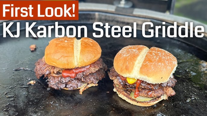 The Made In Carbon Steel Griddle Trio Can Cook it All—and Fast