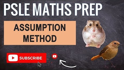 Assumption Method | Learn Problem Sums | PSLE MATHS PREP