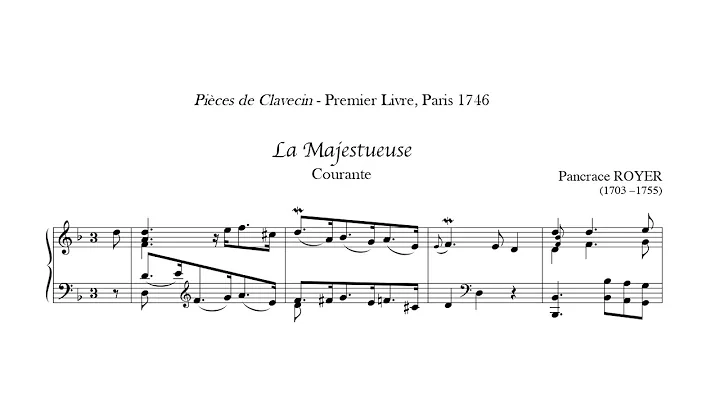 Joseph-Nicolas-P...  Royer  Pices de clavecin