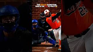 The Orioles Walk It Off And End The No Hitter