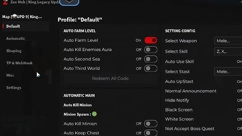 *NEW* King Legacy Script (PASTEBIN 2025) *NO KEY*