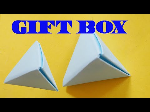 Video: Cách Làm Mô-đun Gấp Giấy Origami Hình Tam Giác