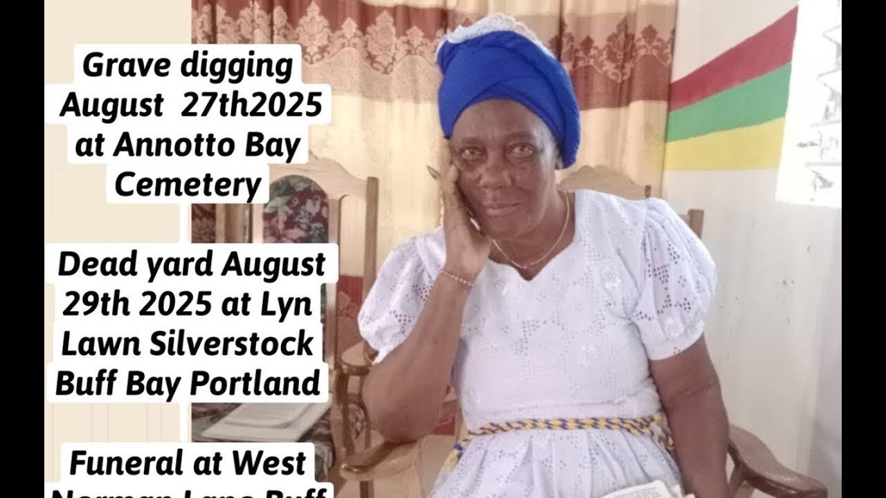 Jamaica Service Of Thanksgiving / Funeral of the Mary Jane Taylor