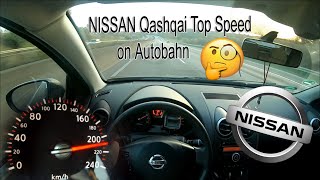 NISSAN Qashqai Top Speed on Autobahn