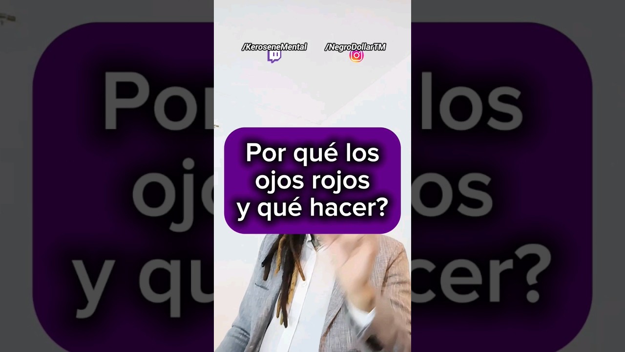 Cómo calmar los ojos rojos? 👀 