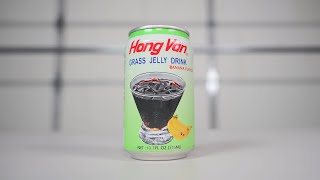 Is This Drink Really Made of Grass?! Grass Jelly Drink Taste Test