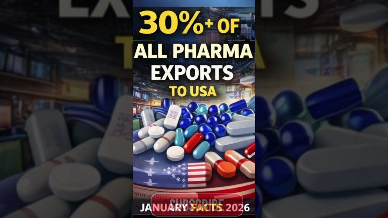India’s Pharma Power 2026 💊 | January Exports, FDA & Growth Facts