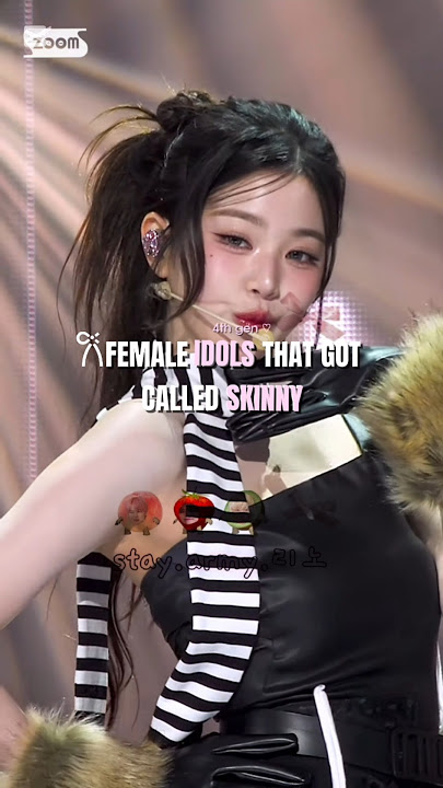 4th gen idols that got called skinny || #kpop #jisoo #ive #wonyoung #itzy #yuna #somi #aespa #winter