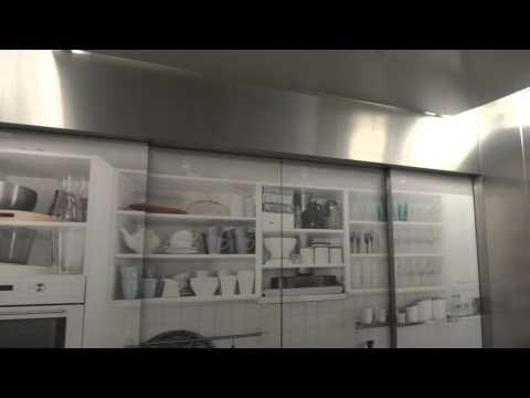 Another Schindler Holeless Hydraulic elevator @ IKEA, Uppsala, Sweden.
