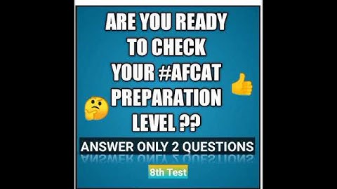 Test 8 : #shorts #AFCAT #EKT #QUESTIONS #AFCAT_QUESTION || CHECK YOUR AFCAT PREPARATION LEVEL👍👍